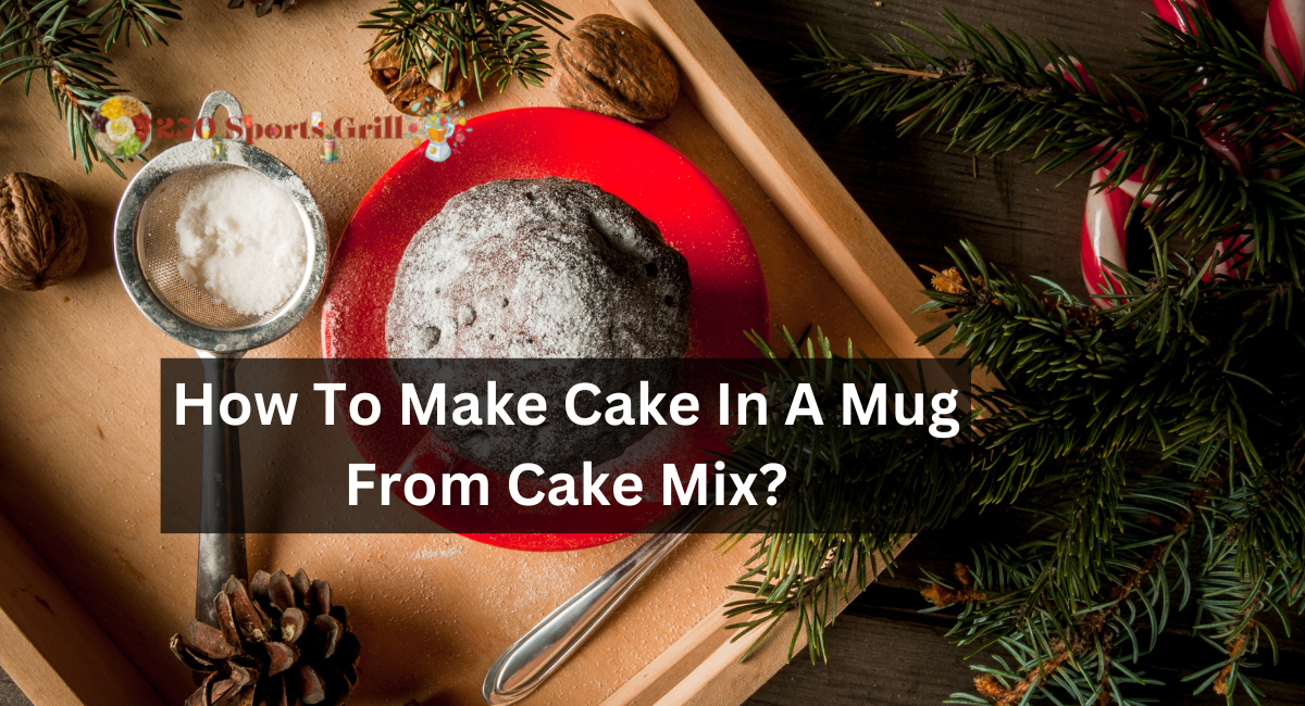 How To Make Cake In A Mug From Cake Mix