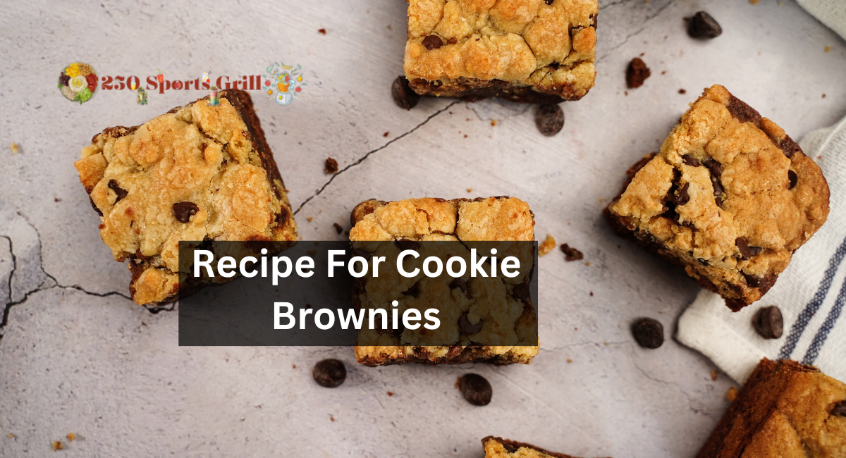 Recipe For Cookie Brownies